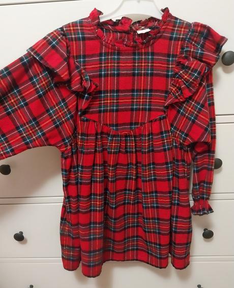 Vianočné šaty next 122, cena s poštovným, next,122