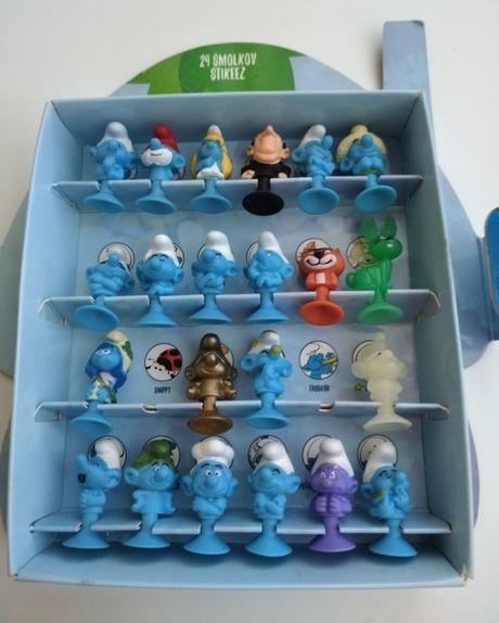 Veľký set šmolkovia stikeez,