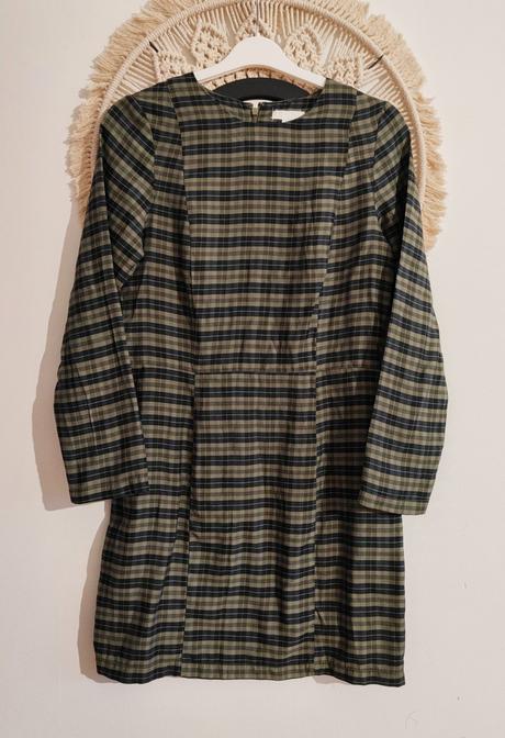 Khaki šaty h&m, h&m,l