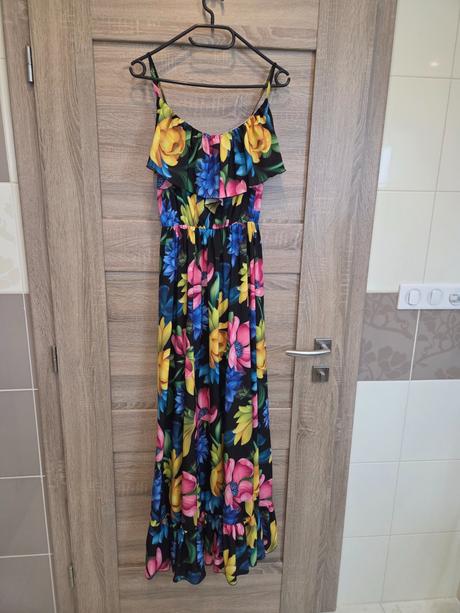 Letné maxi šaty, m