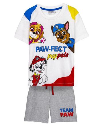 Komplet tričko a kraťasy paw patrol, 110 / 116 / 122