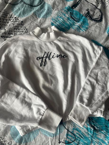 Cropp mikina, fishbone,xs