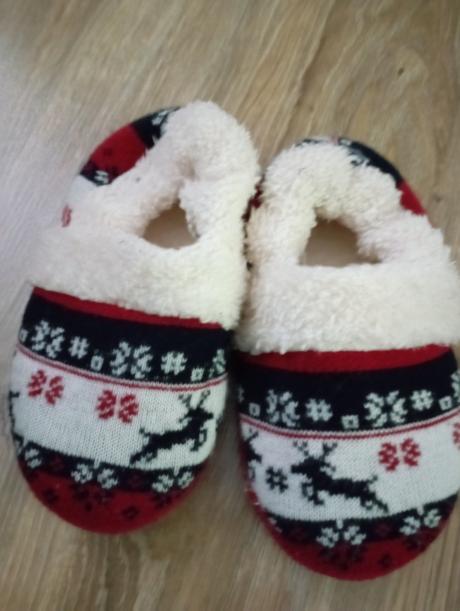Teplé papuče "vianočné", pepco,30