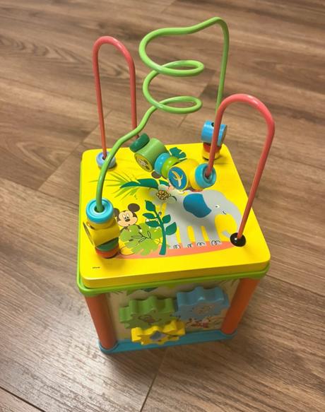 Drevená hracia kocka, 