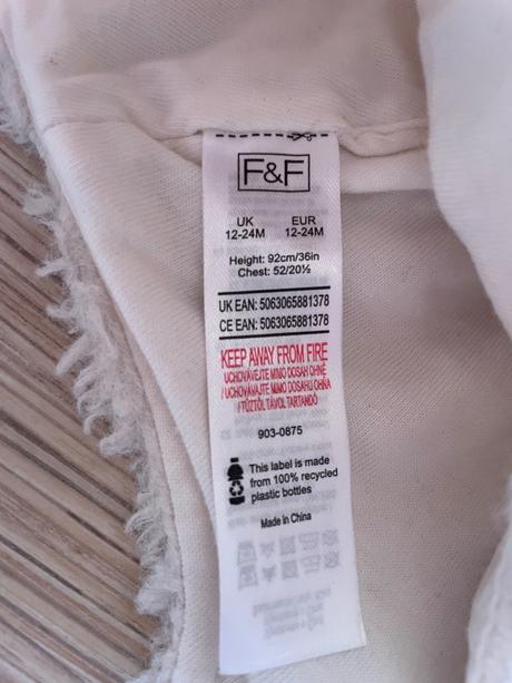 Plysova ciapka s uskami f&f, f&f,92