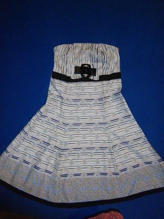 Šaty bez ramienok, next,s