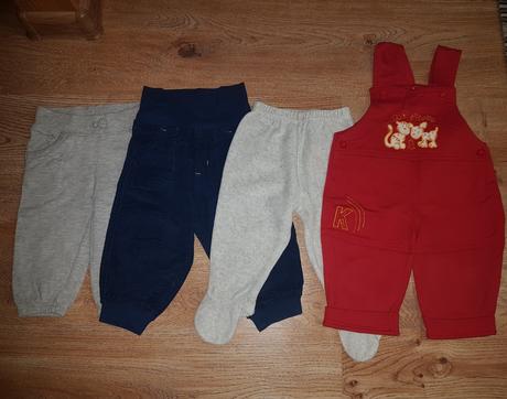 Nohavice, tepláky, dupačky, lupilu,68