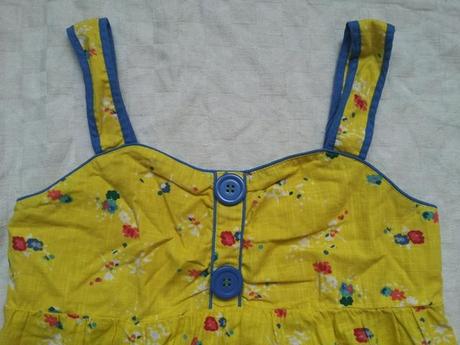 Zlty top na ramienka next, next,140