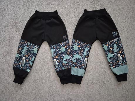 Softshell nohavice s reflexnymi prvkami, 98