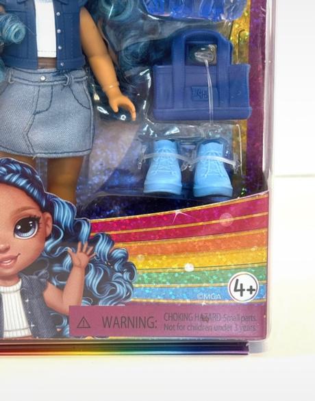 Rainbow high littles bábika sapphire bradshaw, 