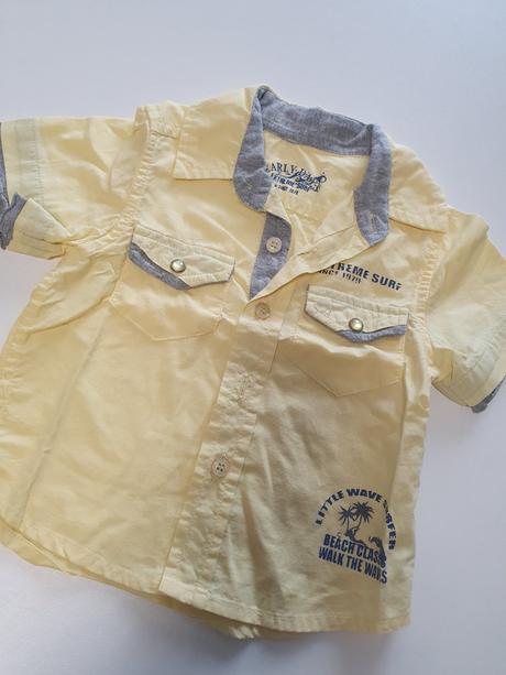 Letná košeľa pre chlapca veľ. 68, early days,68