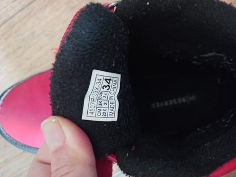 Clenkove topanky 34, reserved,34