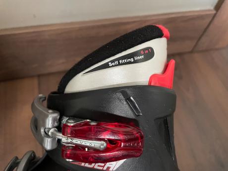 Lyžiarske topánky nastaviteľné 30-35, roces,32