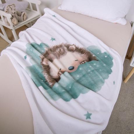 Baby supersoft deka 75/100cm herding "malý ježko",