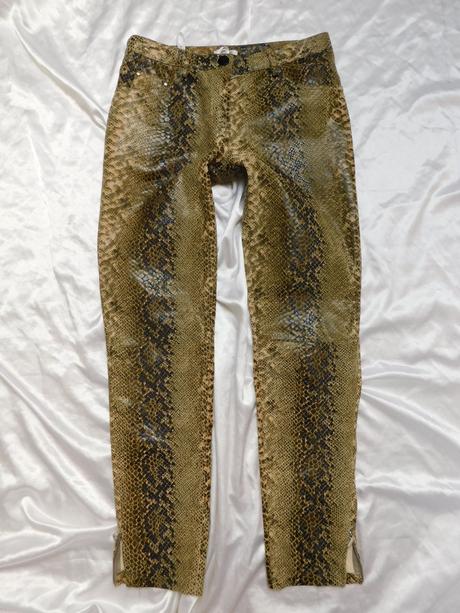 Luxusne damske kožene nohavice, 38