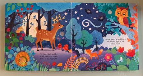 Zvuková knižka woodland sounds, 