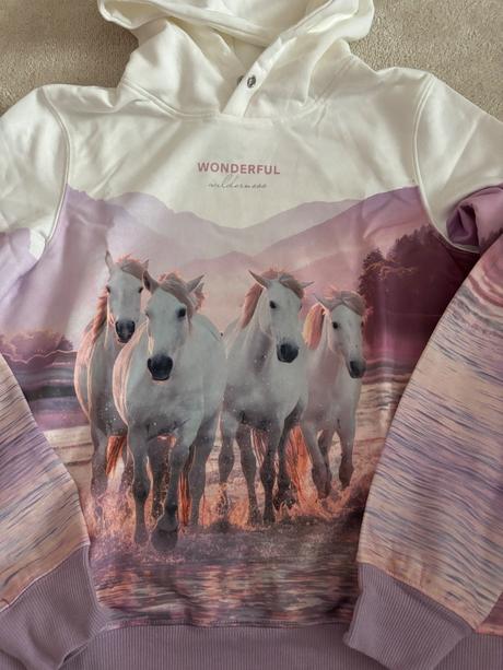 Mikina kôň, h&m,164