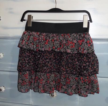 Sukňa s volánmi, pimkie,s