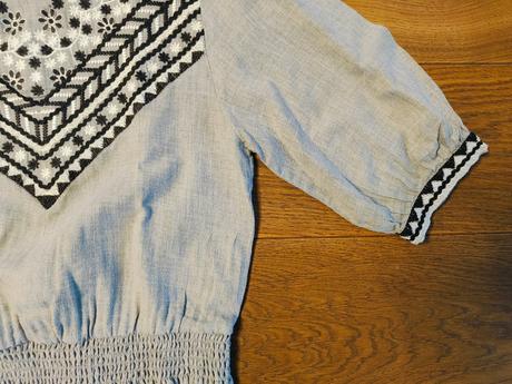 Blúzka s výšivkou, zara,xs