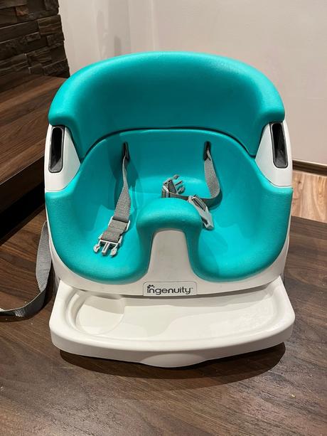 Ingenuity baby base 2-in-1 slate zvyšovač stoličie, ingenuity