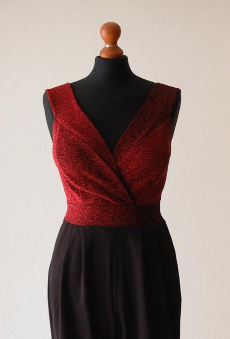 Spoločenský elegantný overal zn.cherry moda, s
