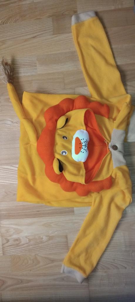 Detská karnevalové maska leva, 