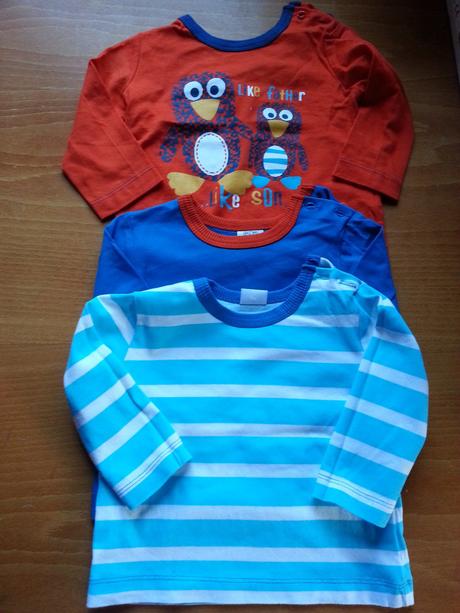 Trička s dlhým rukávom, f&f,68