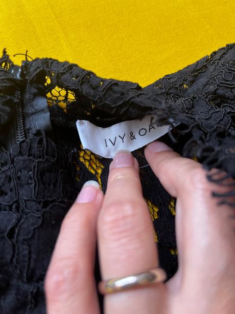 Čipkovaný top ivy&oak, xs