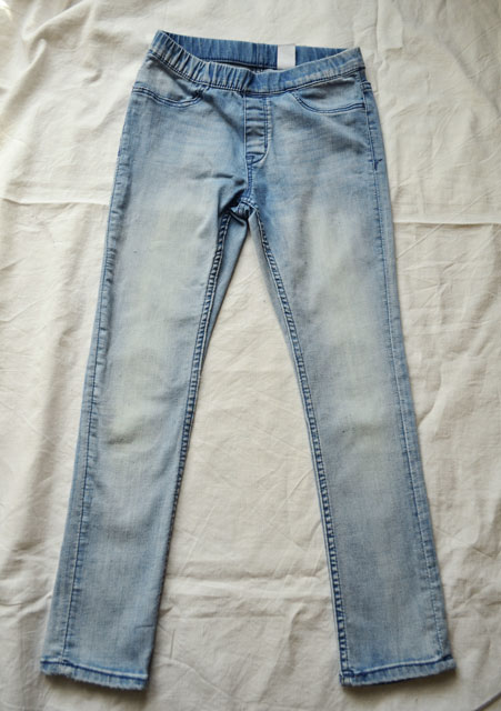 Rifle so srdiečkovým gombíkom, h&m,116