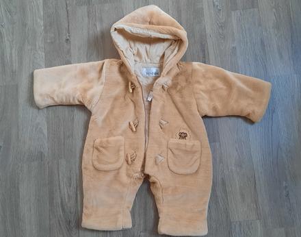 Hrubý zimný overal na 6 mes., 68