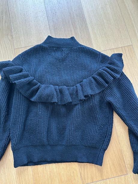 Zara čierny pulover 164cm, zara,164