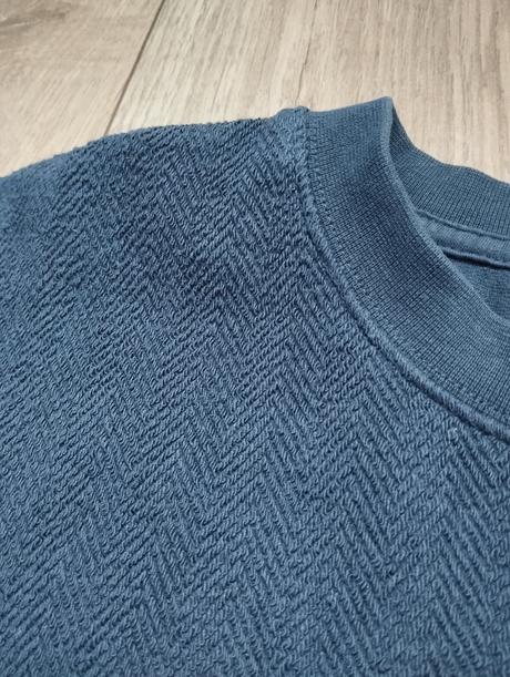 Modré tričko, pull&bear,l