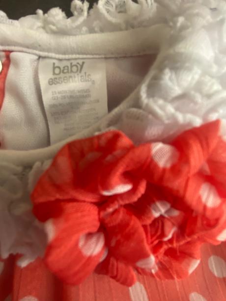 Bodkované šaty na spôsob body, baby,62