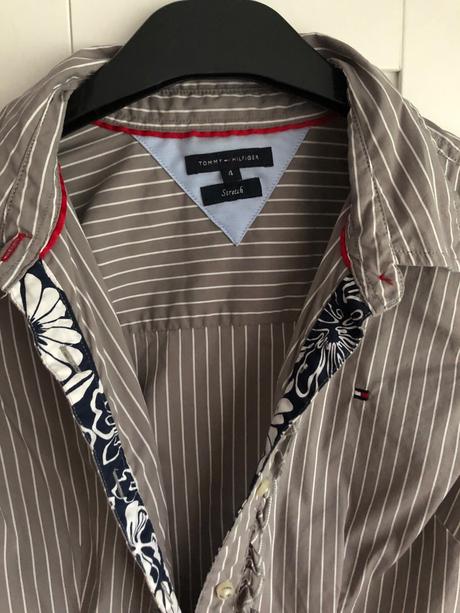 Damska sivá košeľa tommy hilfiger, tommy hilfiger,s