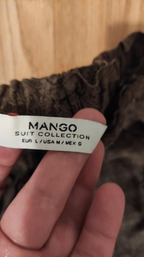 Široké letné nohavice mango, mango,l