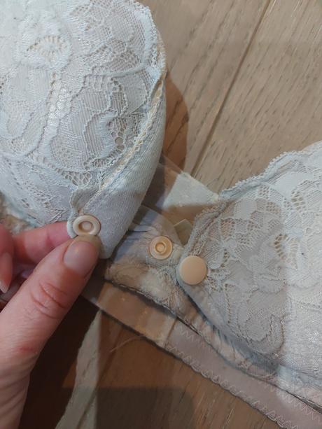 Čipkovaná podprsenka na dojčenie 2v1, 75,b