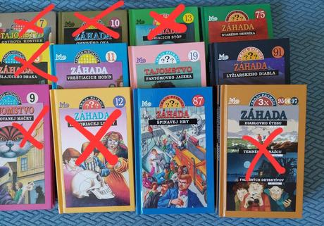 Knihy zo série traja pátrači,