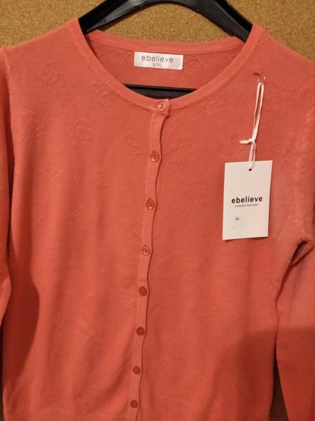 Pekný lososovy svetrík, l