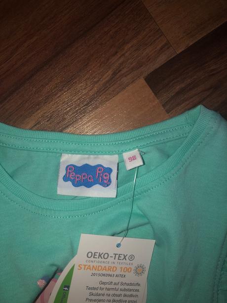 Tričko peppa pig, disney,98