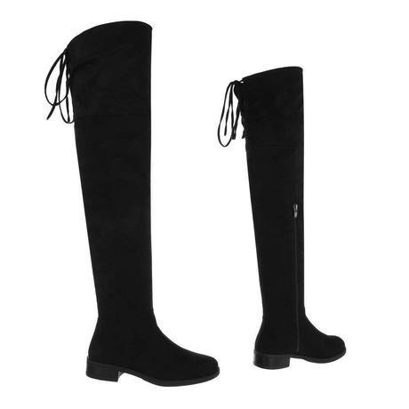 Cizmy nad koleno basic, 38