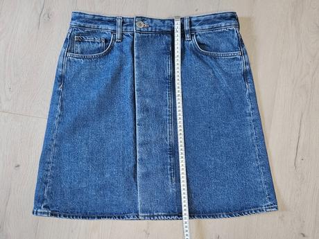 Riflová sukňa cos veľkosť 42, cos,l