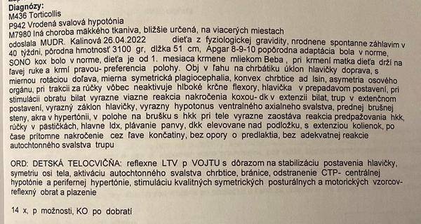 Znamená padanie hlavičky vážnu diagnózu?
