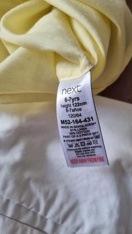 Košeľa a šortky, veľkosť 122, next,122