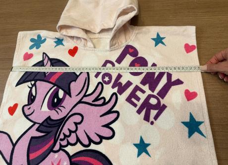 Dievčenská osuška-pončo my little pony, 