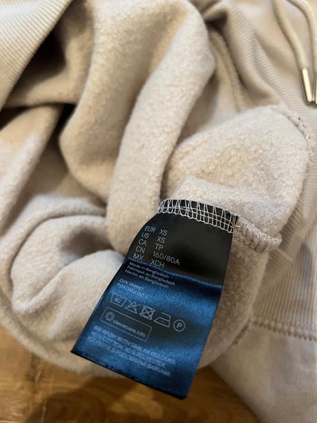 Béžová mikina h&m, h&m,xs