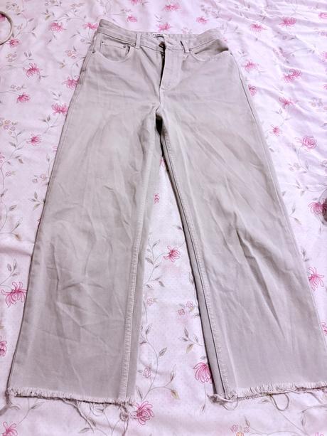 Široké rifle pull &bear, pull&bear,36