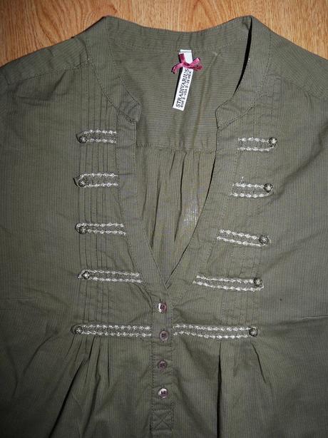 Kaki bluzka, stradivarius,s