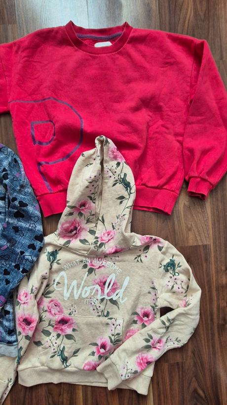 3x mikina, reserved,140