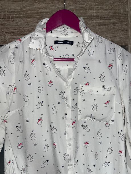Vianočná košeľa  - snehuliak, sinsay,s