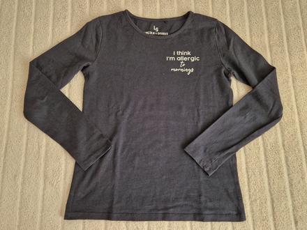 Tričko čierne lincoln&sharks 140, 140